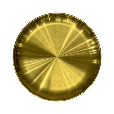 Metall - gold - Teller 2 top